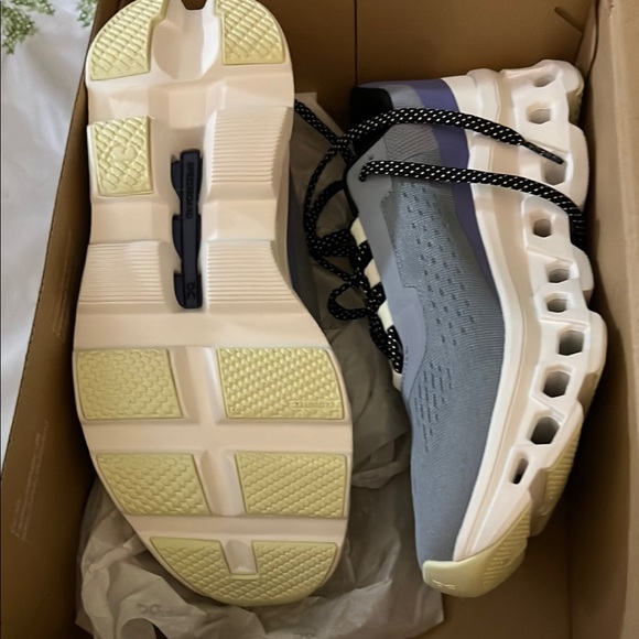 On Running Athletic Shoes - Blue and Gray - Picture 3 of 3